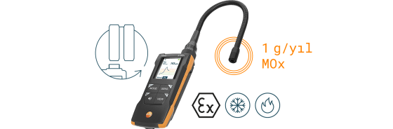 testo 515 Ex kaçak dedektörü