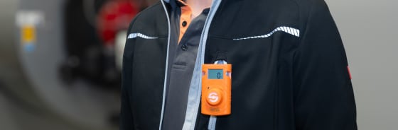 Mobile CO-Warner für die Arbeitssicherheit 