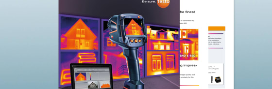 Broschüre Wärmebildkamera testo 883
