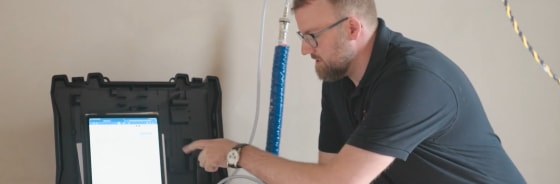 Dichtheits- und Belastungsprüfung mit Marco