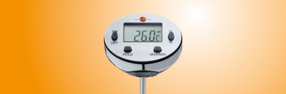 Mini-thermomètre de pénétration étanche