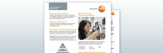 Factsheet Kalibrierung