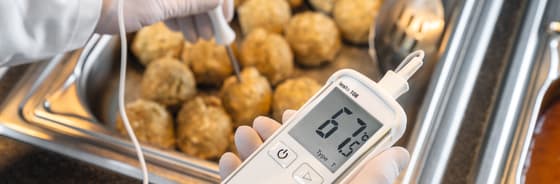 Measure humidity and temperature with the multifunctional testo 440 air velocity and IAQ measuring instrument.