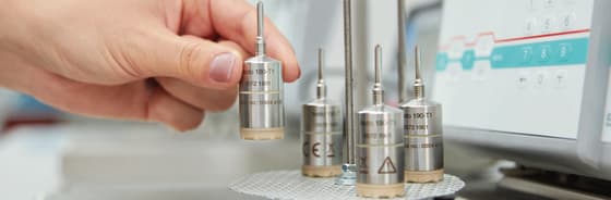 Calibration of the testo 190 data loggers