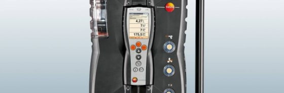 Analisador de gases de escape para a indústria testo 350