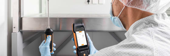 testo 400 in laboratories and cleanrooms