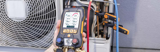 Wärmepumpen warten mit Digitaler Monteurhilfe testo 570s