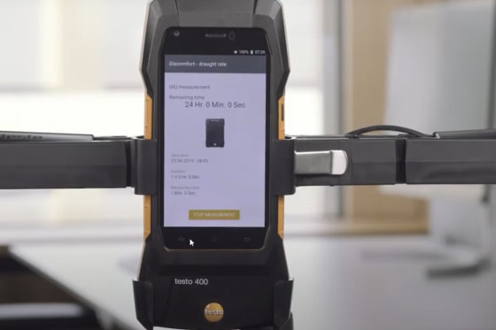 CO₂ measuring devices and CO₂ analyzer – on the safe side with Testo