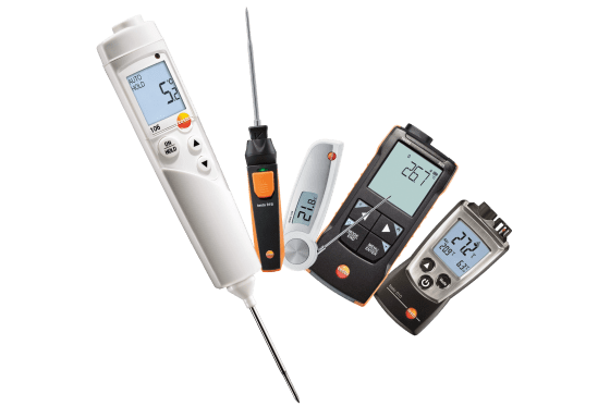 Temperature measuring instruments from the market leader