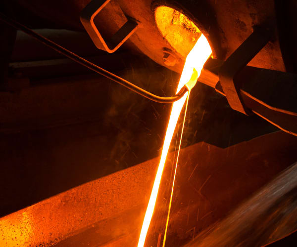 Forno per la fusione del vetro