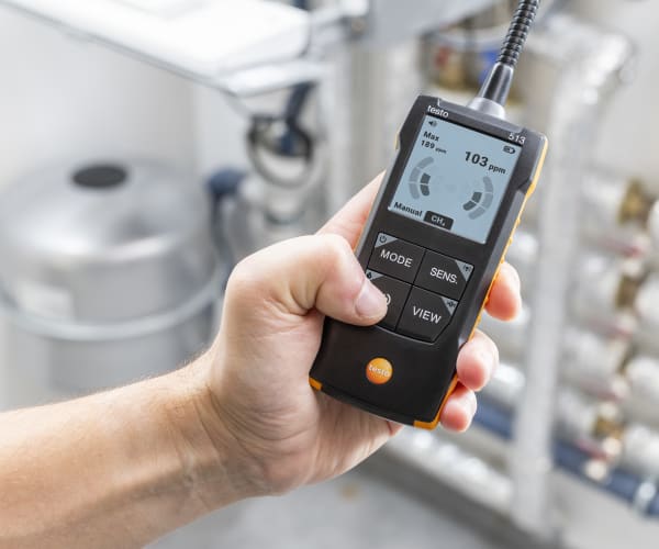 ガス漏れ検知器 testo 51x シリーズ