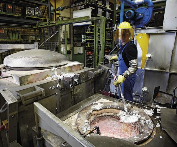 Aluminium production