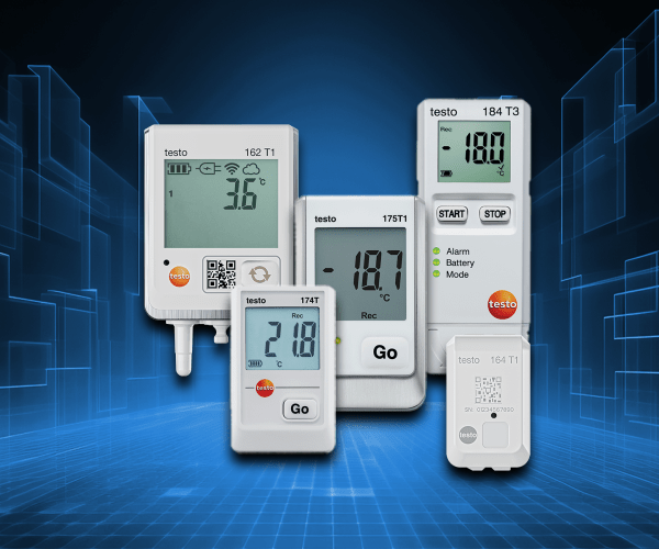 Data loggers testo 174 and testo 184