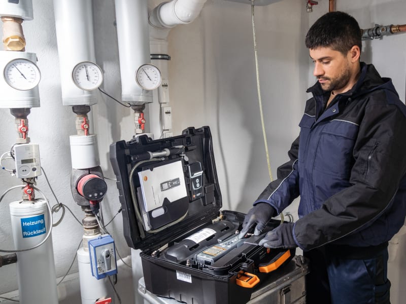 Messungen an Gas- und Wassergeführten Leitungen