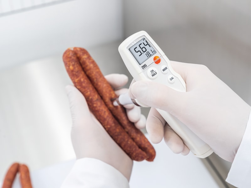 pH measuring instrument testo 205