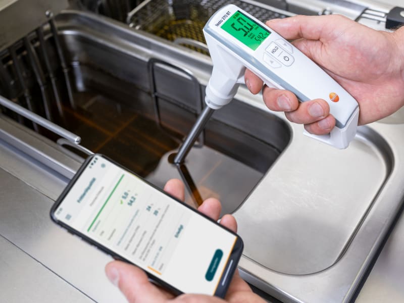 Frying oil tester testo 270 BT