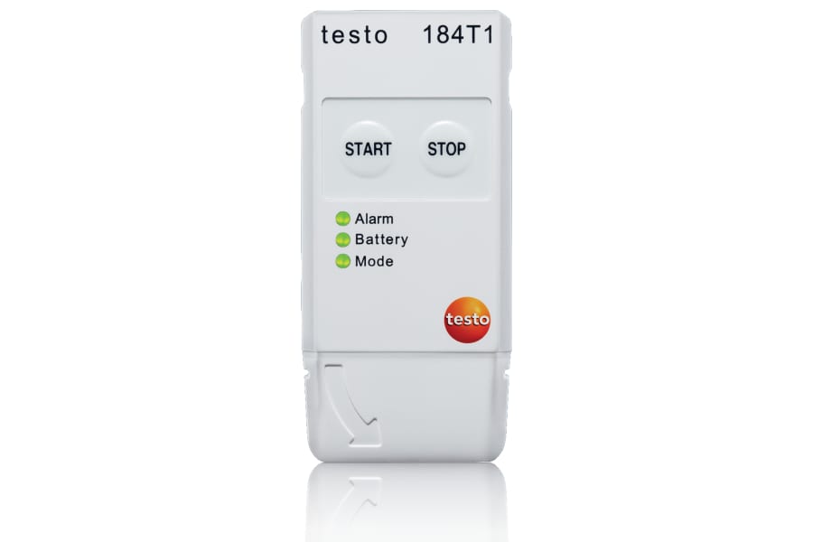 Temperatur-Datenlogger testo 184 T1 für Transportüberwachung