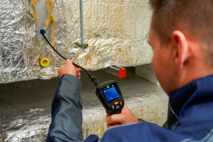 Functions of the testo endoscope