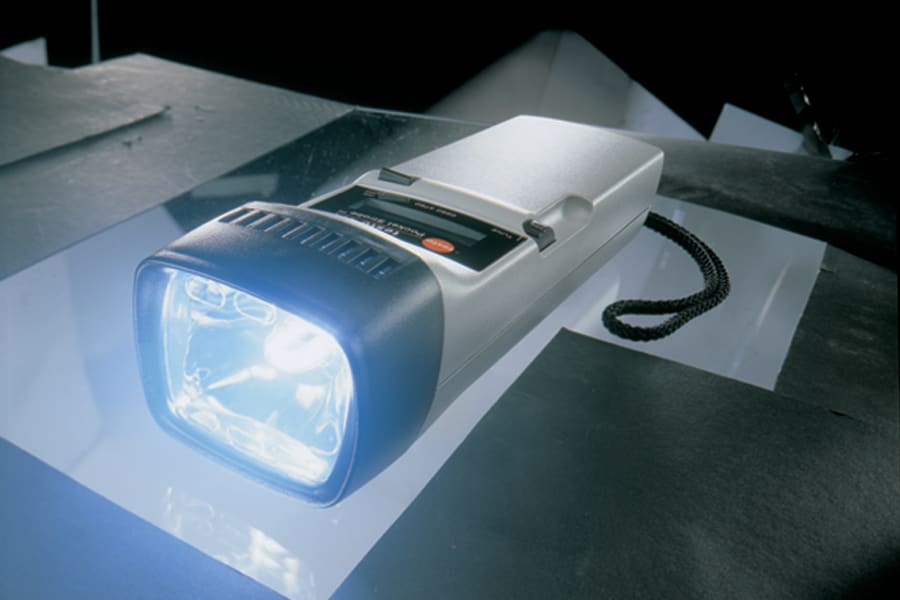 Stroboscopes in industrial use
