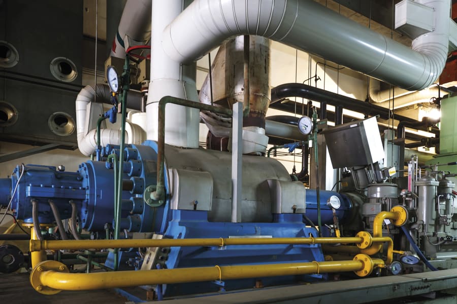 Boiler plant