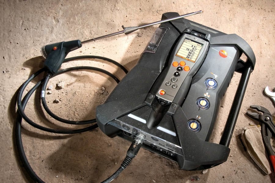 system analizy spalin testo 350