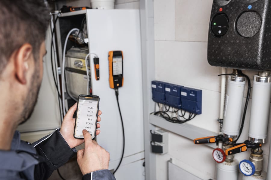 testo 300 NEXT LEVEL rookgasanalyser en testo Smart App