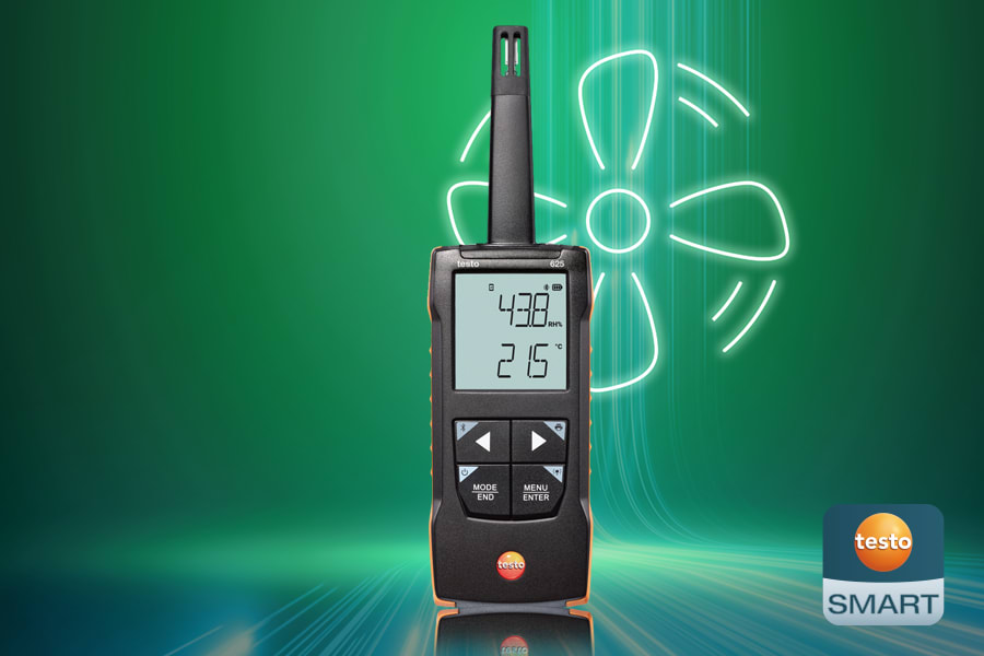 Termohigrômetro testo 625
