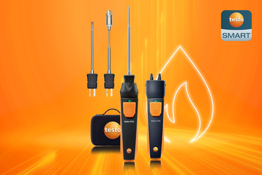 Conjunto HVAC de sondas inteligentes testo