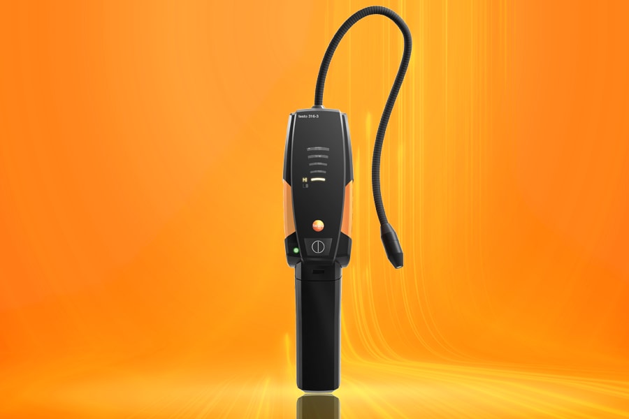 detector de vazamento de gás testo 316-3