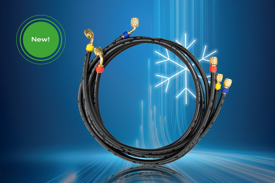 Charging hose set