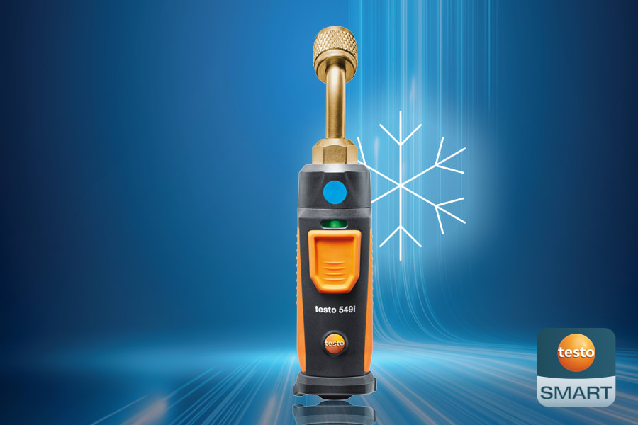 High pressure measuring instrument testo 549i