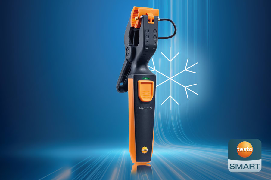 testo 115i clamp thermometer