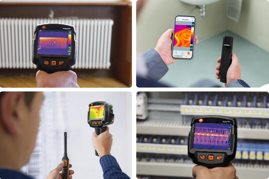 Aplicaciones de termografía