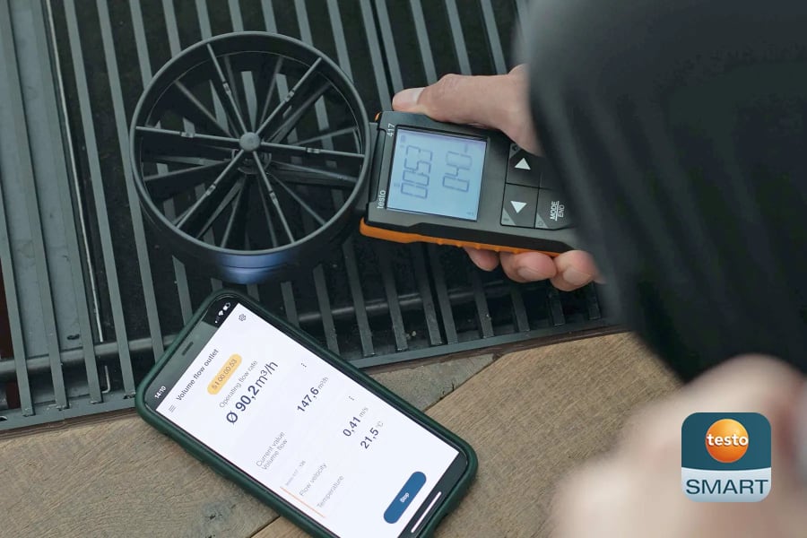 testo Smart App & Kompaktklasse