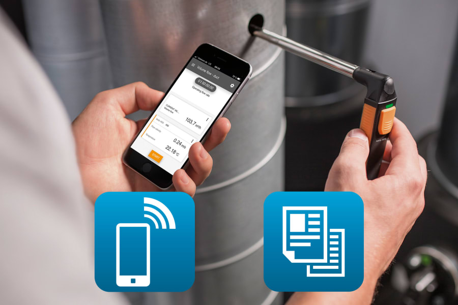 iPhone thermometer