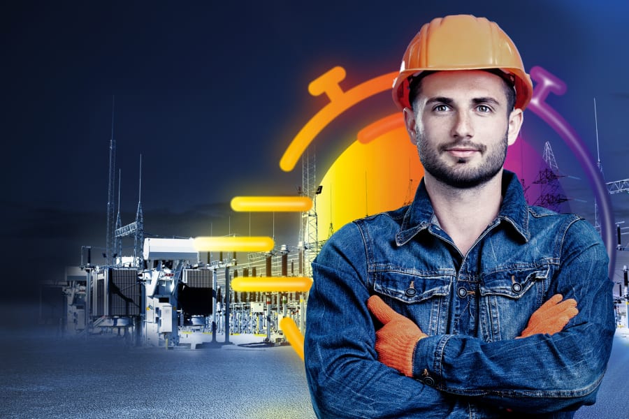 testo 883 thermal imager for energy suppliers