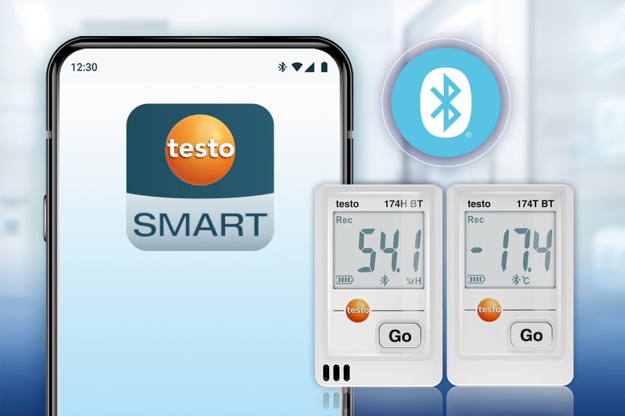 testo 174 スマートアプリ