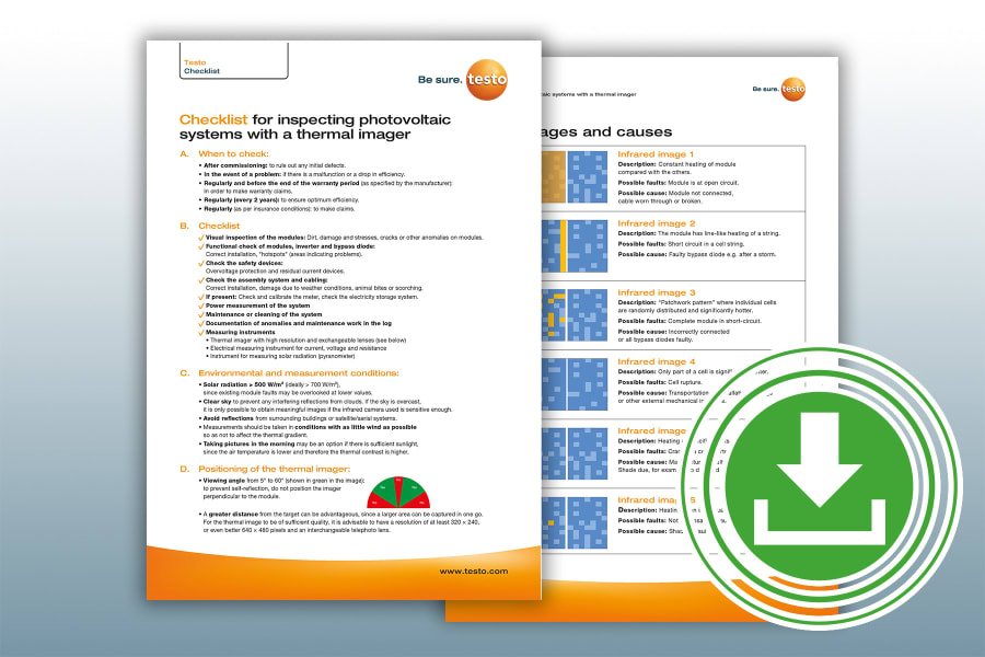 Thermal imaging for heating technicians