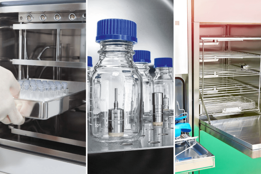 Sterilisation, Gefriertrocknung, Reinigung und Desinfektion