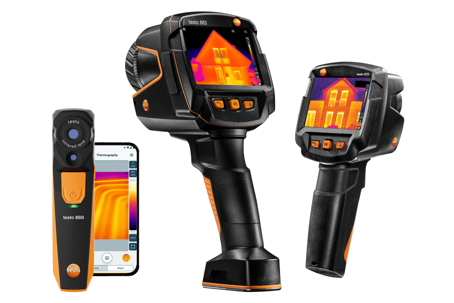Caméras thermiques de Testo