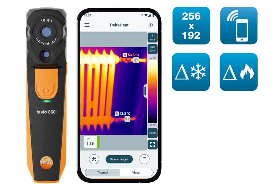 Kamera termowizyjna testo 860i