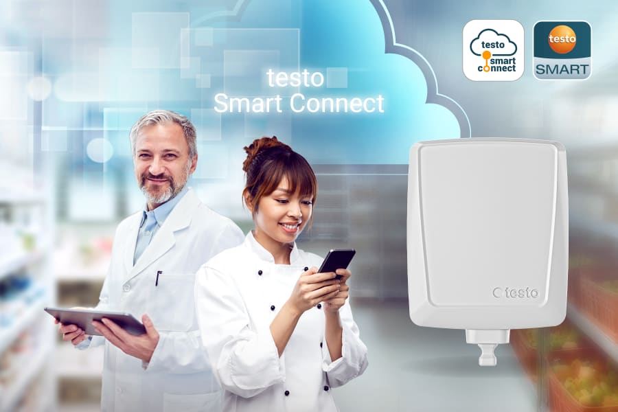 Online data logger testo 160