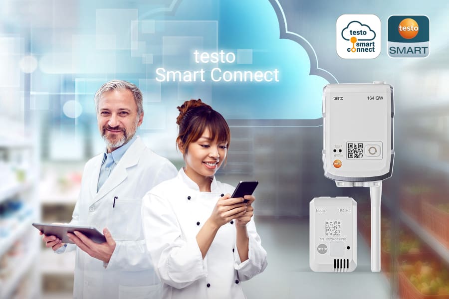 Online data logger testo 164