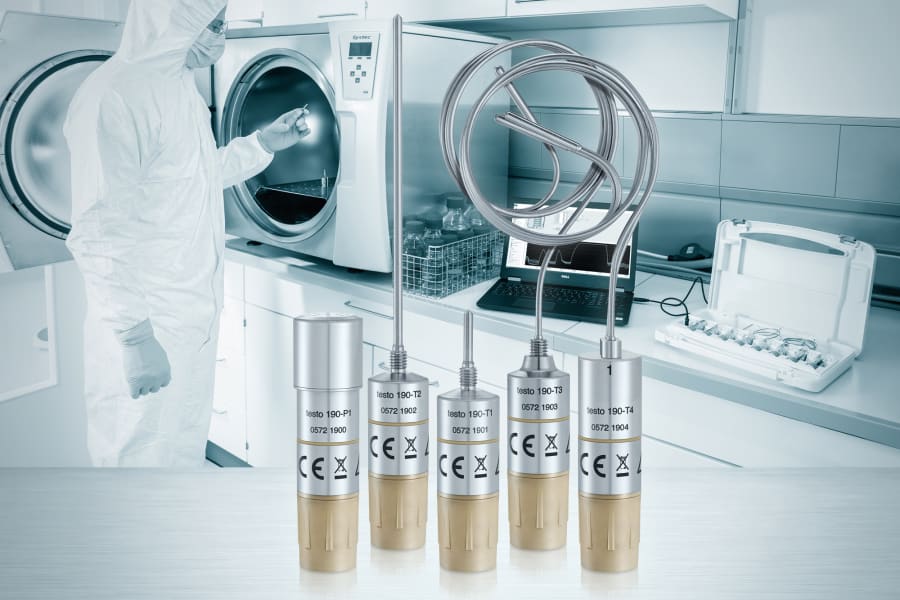 CFR data logger system testo 190