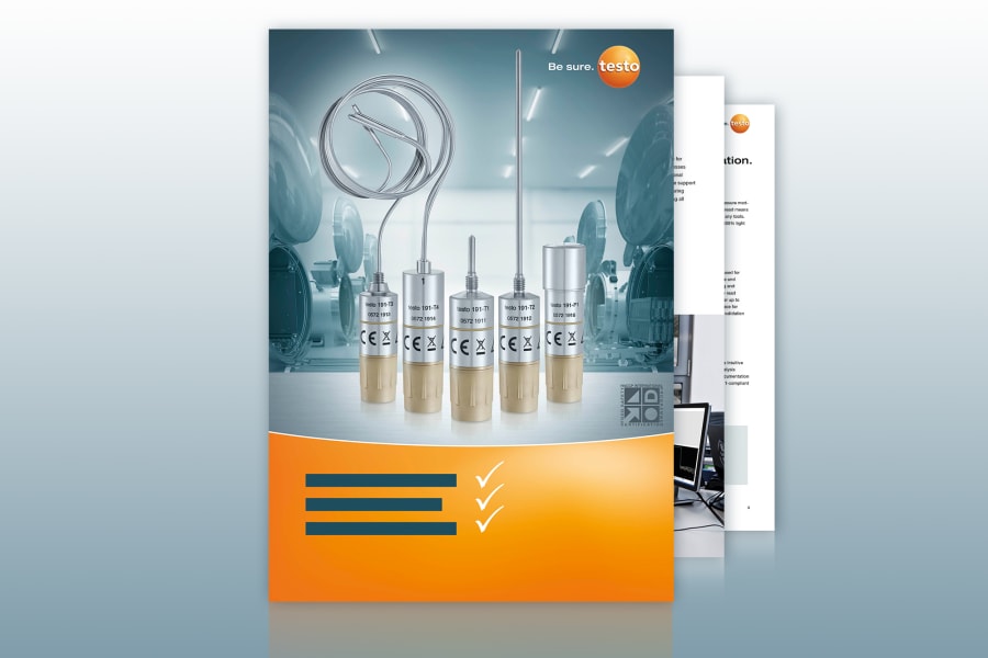 Folleto del producto testo 191