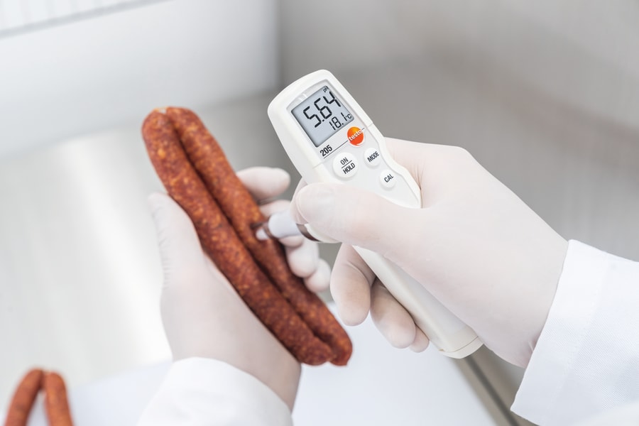 Instrument de măsurare a ph-ului testo 205