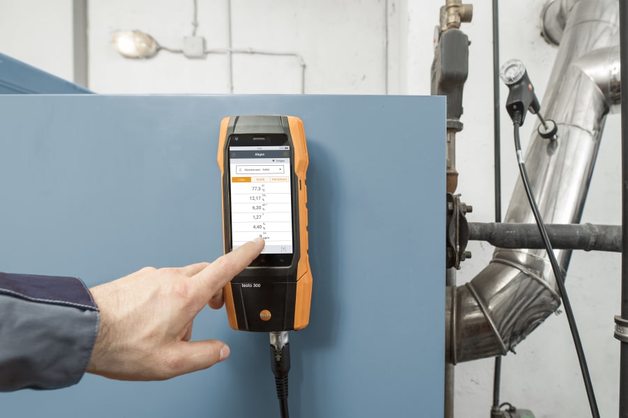 testo 300 flue gas analyzer