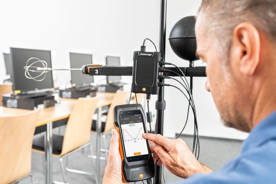 Measuring indoor air quality and thermal comfort