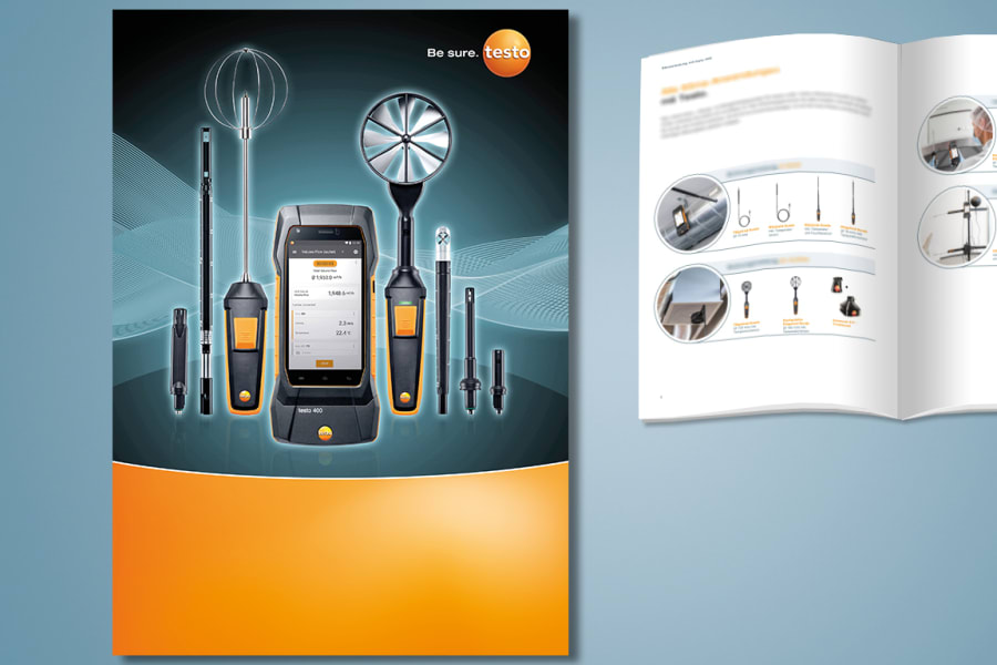 Product brochure testo 400