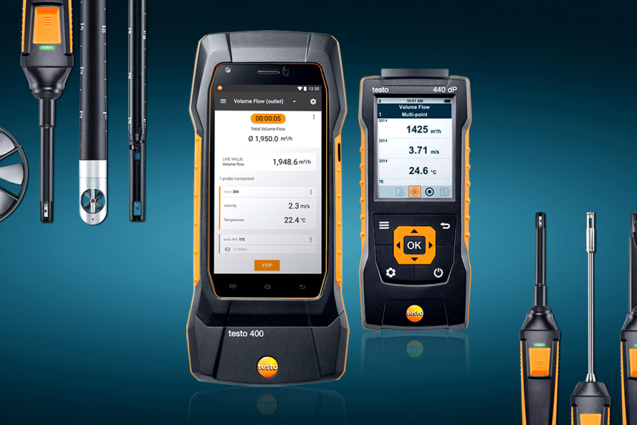マルチ環境・IAQ測定器 testo 400 / testo 440